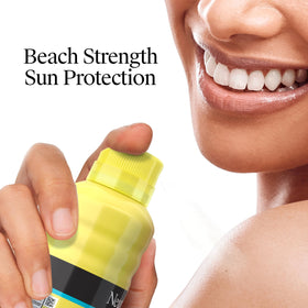Neutrogena formula texture closeup showing lightweight absorbency