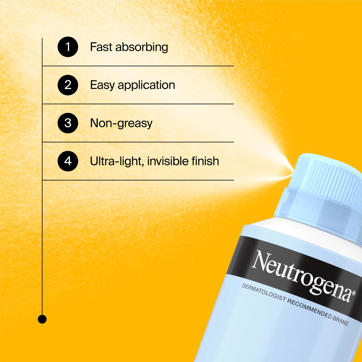 Neutrogena applied at beach lifestyle scene for outdoors protection