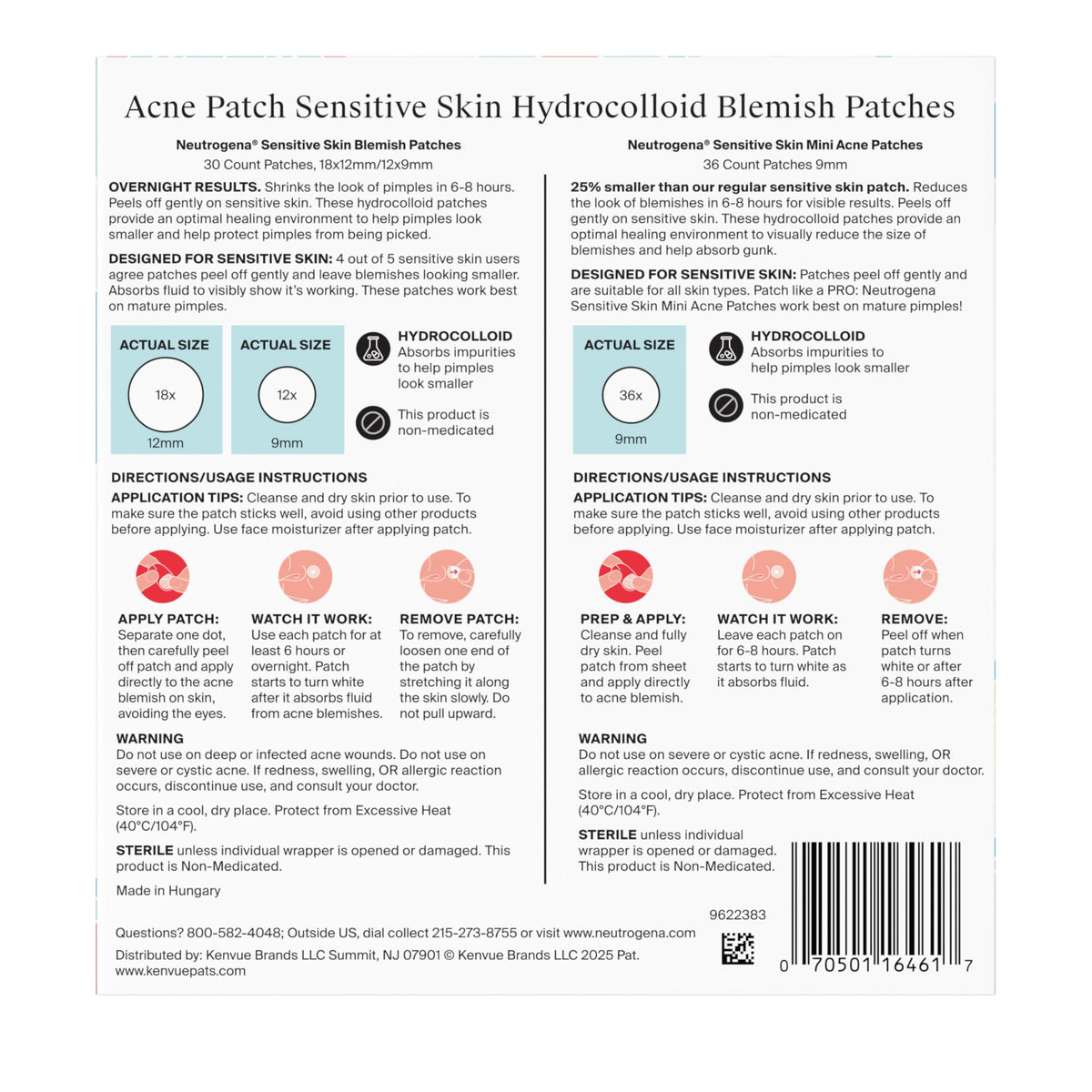 Neutrogena patches on bedside table ready for overnight use and easy routine benefit