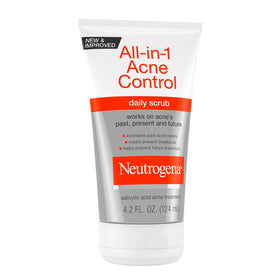 Neutrogena before and after skin comparison illustrating clearer texture benefit
