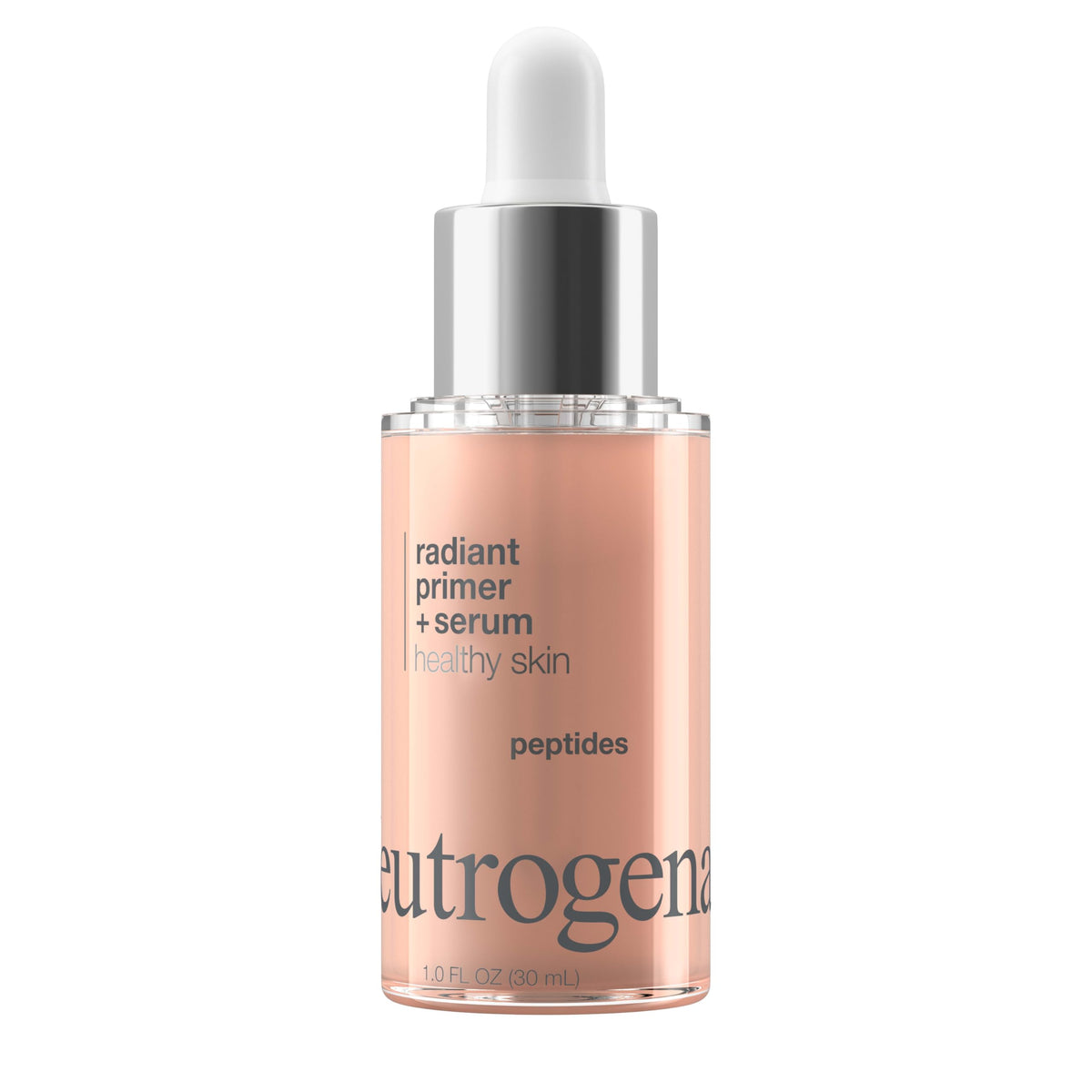 Neutrogena before and after demonstration showing improved skin-evening appearance