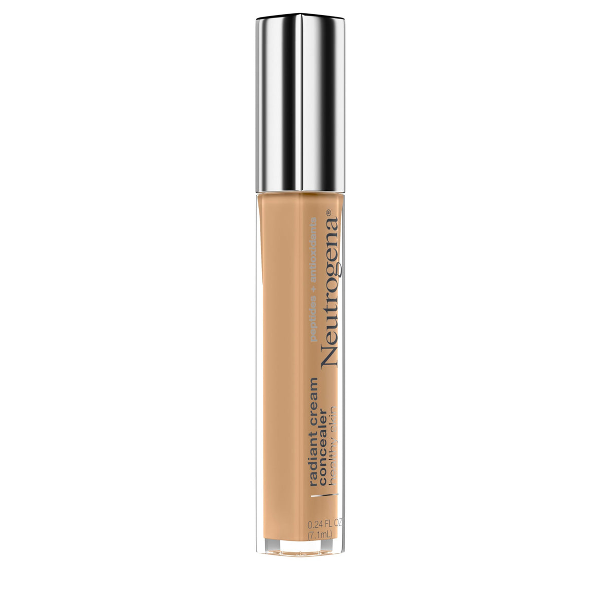 Neutrogena before and after concealing blemishes showing spot coverage benefit