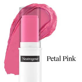 Neutrogena blush stick cream texture close-up illustrating buttery blendability
