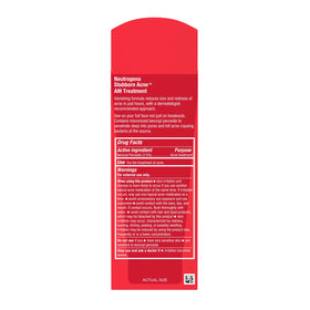 Neutrogena tube in bathroom lifestyle scene, implies everyday morning routine convenience