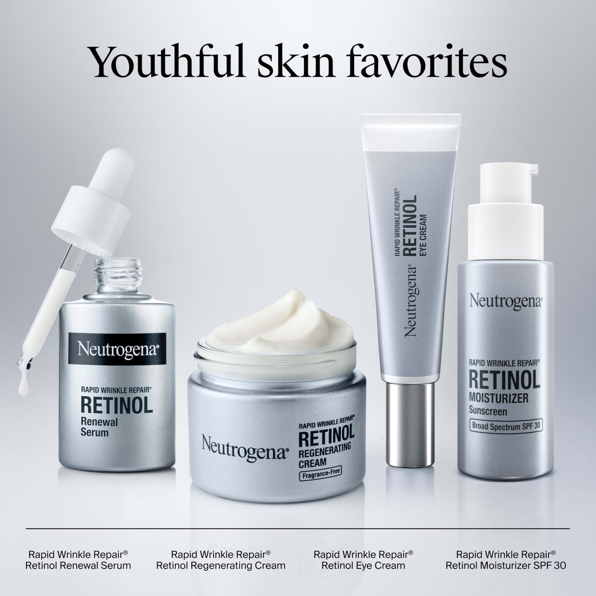 Neutrogena boxed packaging front emphasizing dermatologist-tested formulation