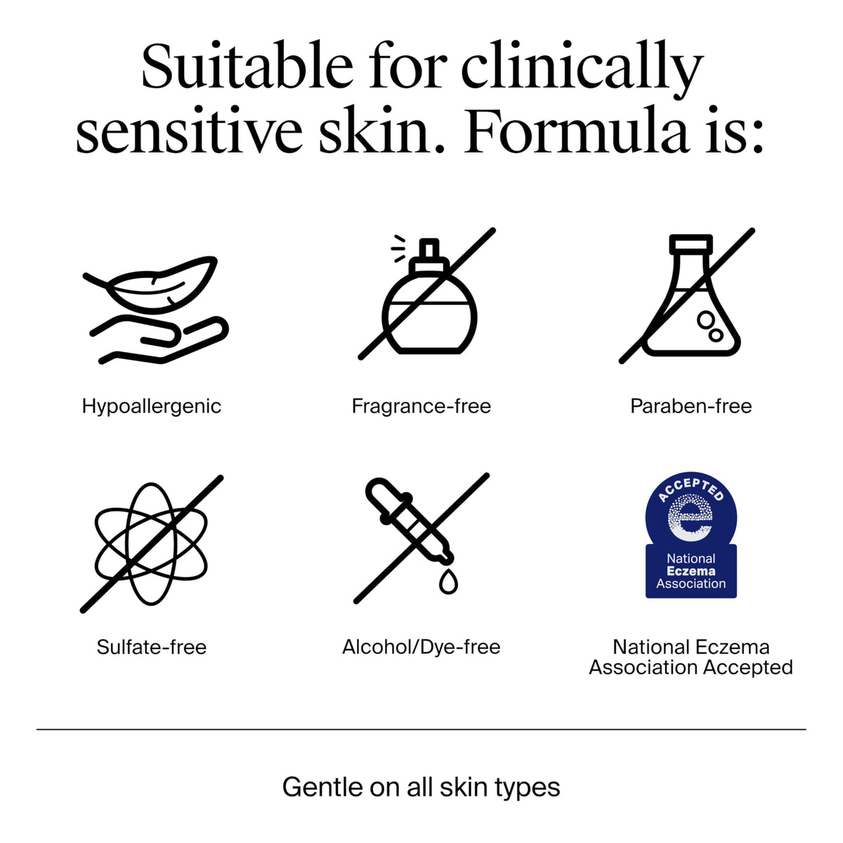 Neutrogena cleanser on bathroom shelf conveying daily routine benefit