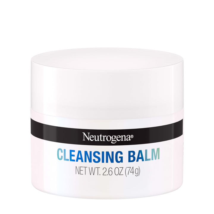 Neutrogena cleansing balm front jar view showing packaging and size benefit