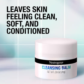 Neutrogena balm scooped on fingers ready to apply for precise removal