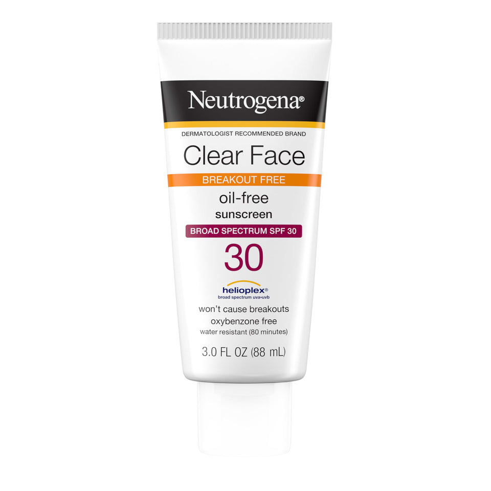 Neutrogena front packaging showing SPF 30 protection and matte claim