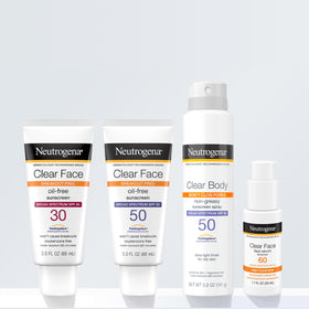 Neutrogena bottle in hand for size comparison and travel-friendly benefit