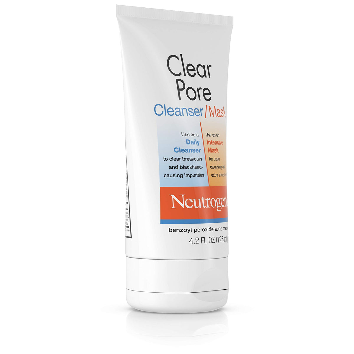 Neutrogena product on fingertips demonstrating easy application and controlled amount