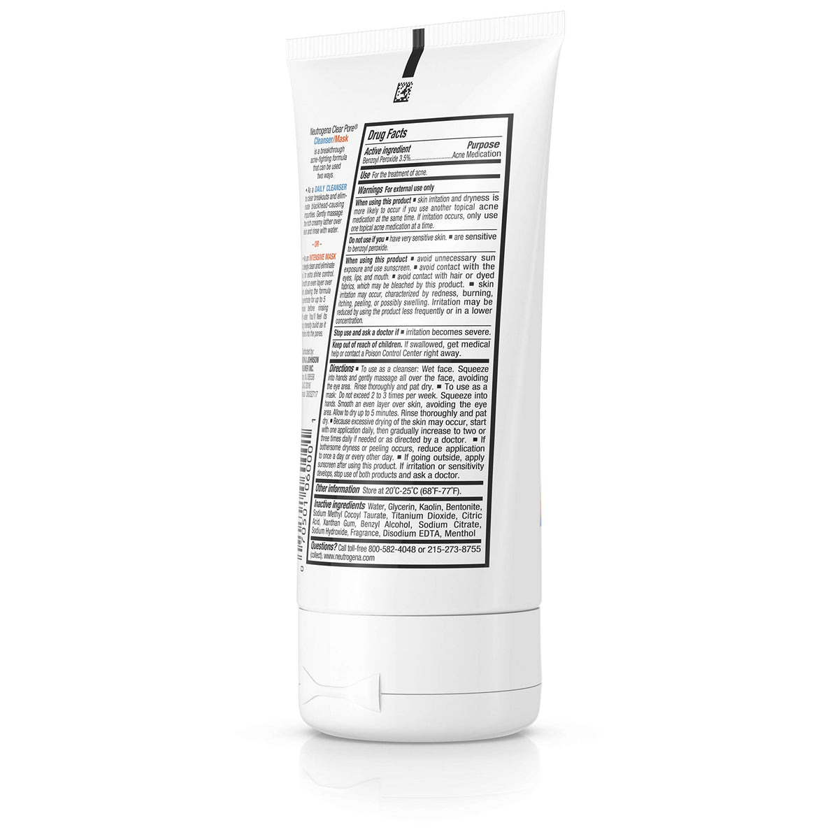 Neutrogena 4.2 oz jar next to common items highlighting true size and portability