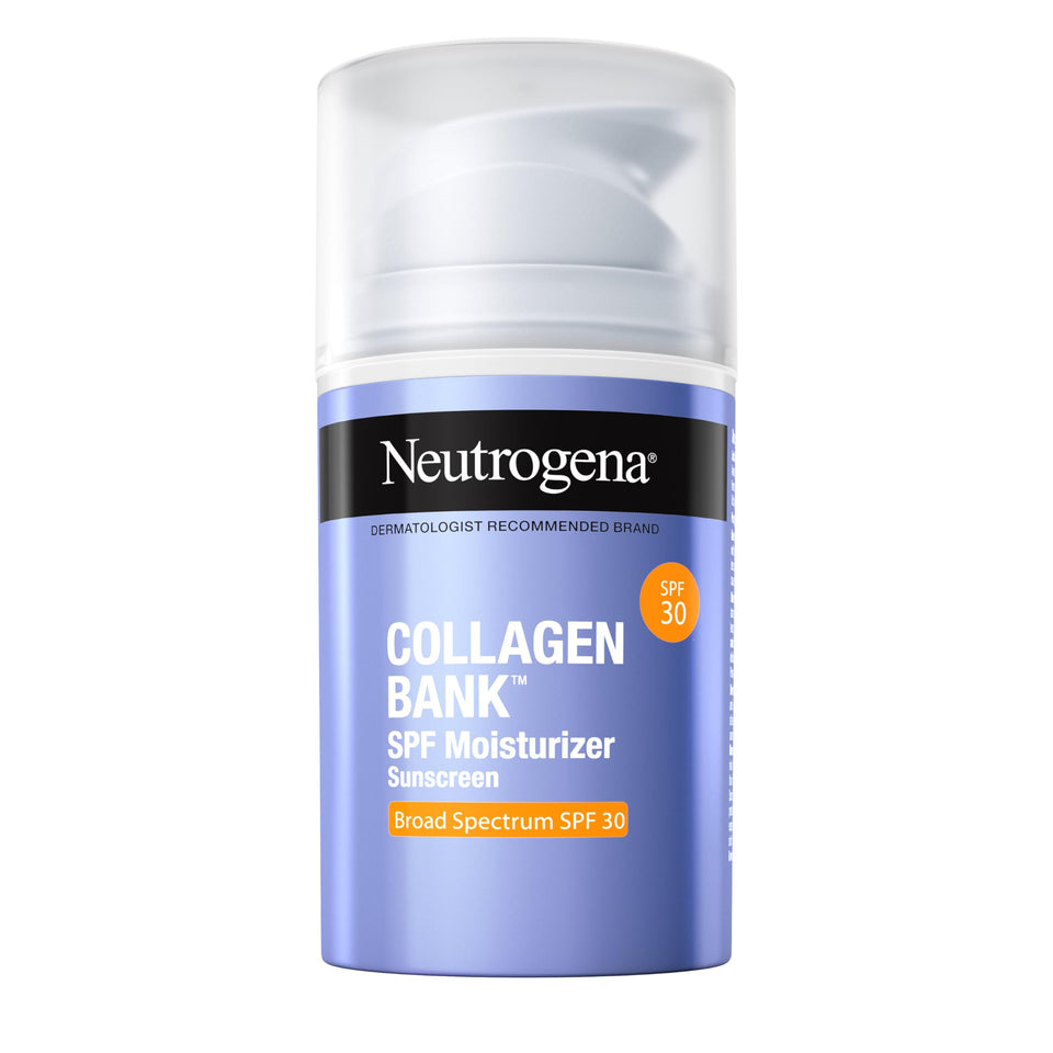 Neutrogena front packaging showing product and SPF 30 for daily protection