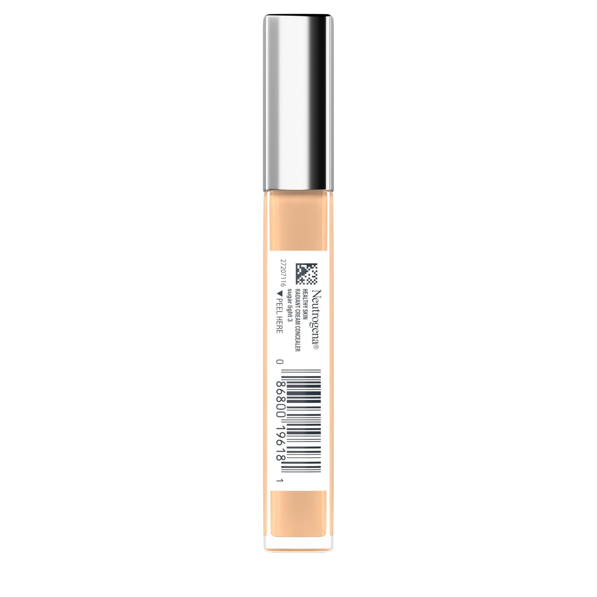 Neutrogena before and after face photo showing spot coverage benefit