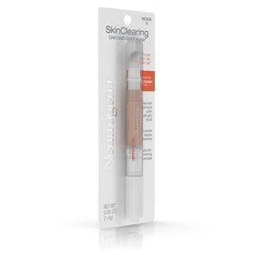 Neutrogena concealer drop highlighting salicylic acid delivery to treat blemishes