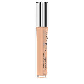 Neutrogena concealer held in hand for size comparison and travel-friendly benefit