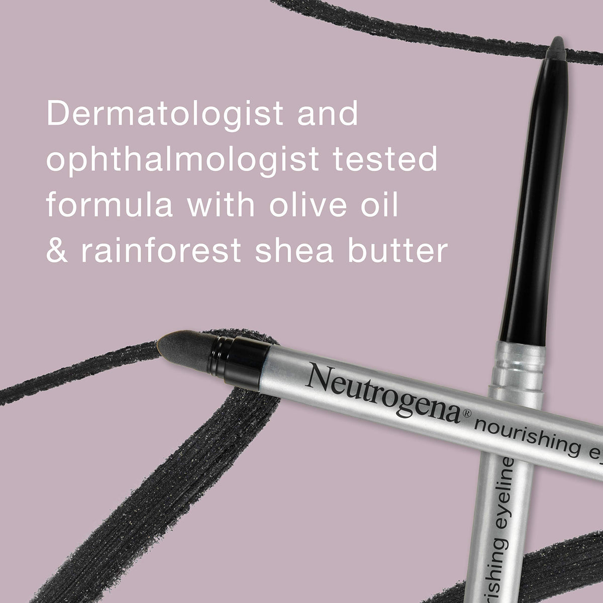 Neutrogena contoured smudger close-up for quick smoky blending