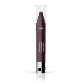 Neutrogena Deep Plum front packaging showing tube and shade, clear identification and appeal