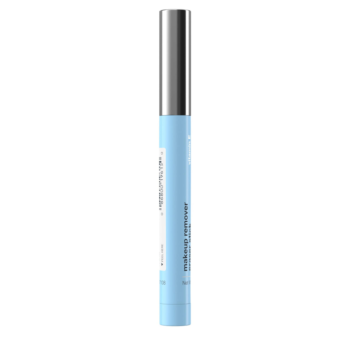 Neutrogena eraser stick held in hand showing size and portability benefit