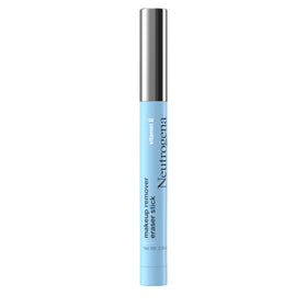 Neutrogena eraser stick removing eyeliner demonstrating targeted correction benefit