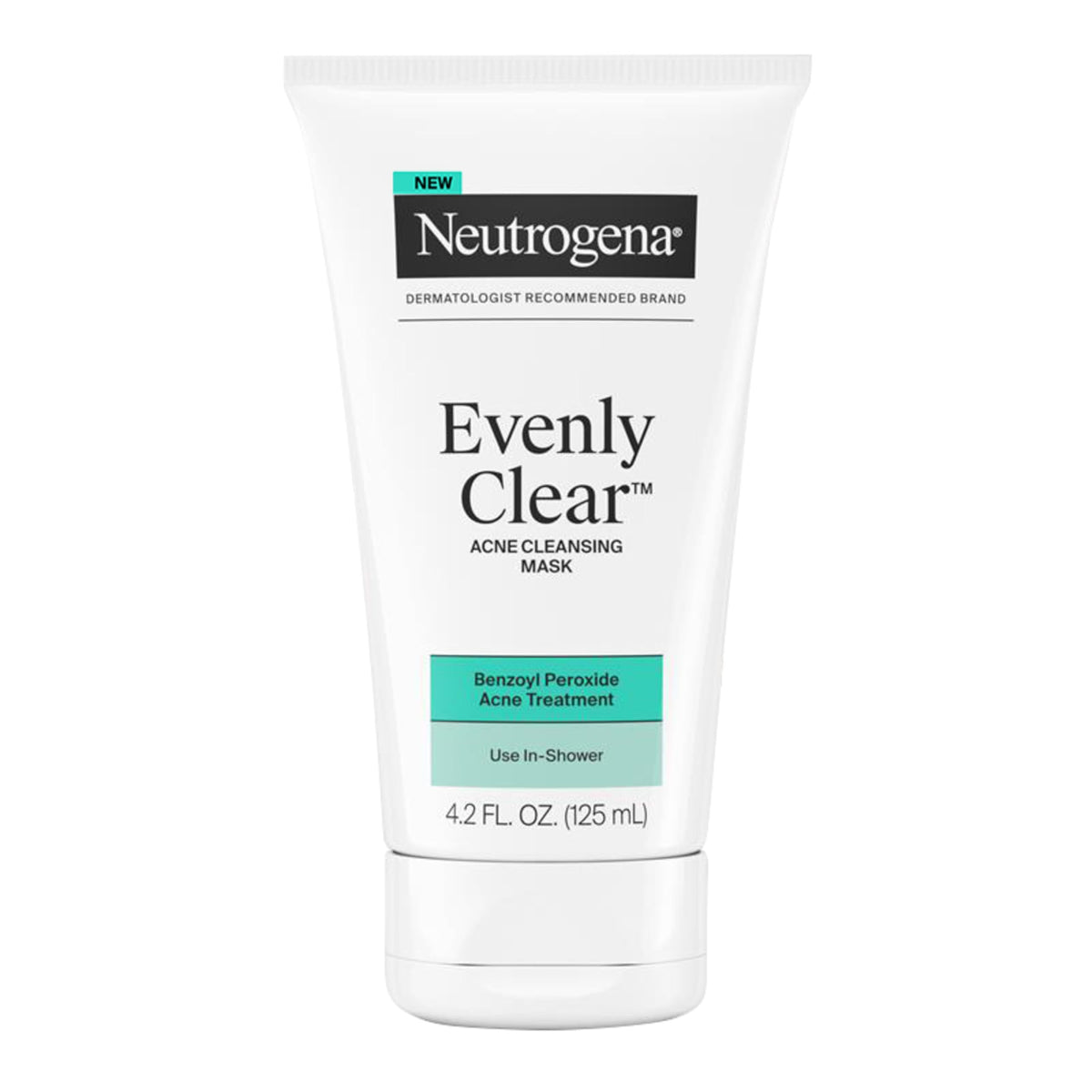 Neutrogena front tube product shot showing packaging and size benefit