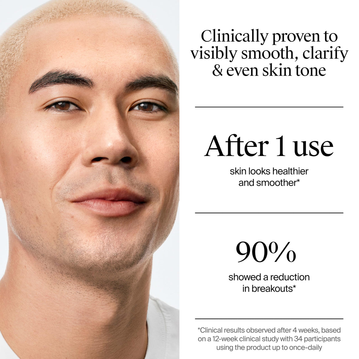 Neutrogena dropper with serum on fingertip showing precise application benefit