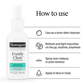 Neutrogena bottle in gym bag emphasizing travel-ready convenience and on-the-go refresh