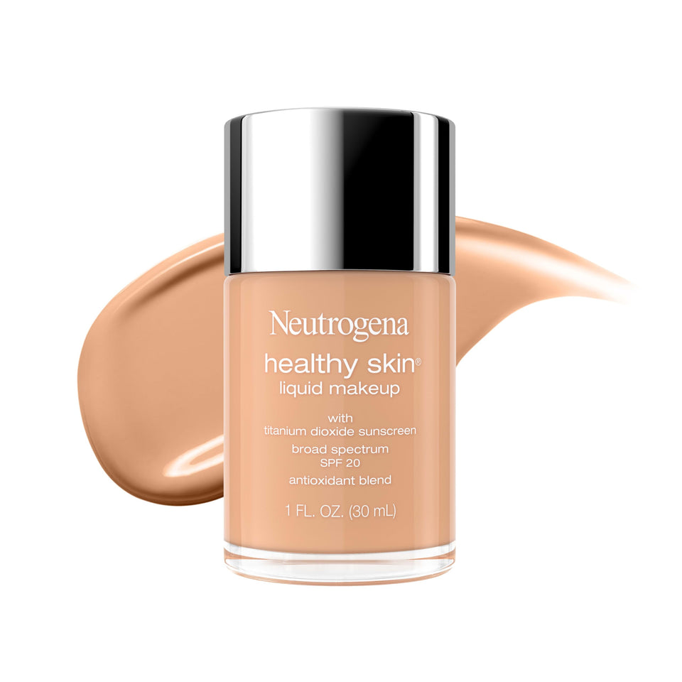 Neutrogena bottle front view showing Buff 30 shade and SPF benefit
