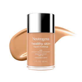 Neutrogena foundation front bottle showing product and SPF 20 protection