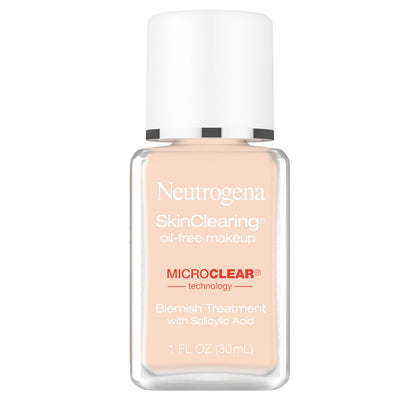 Neutrogena front bottle showing label and shade for easy selection