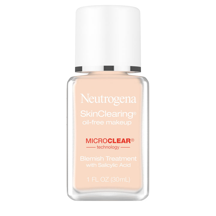 Neutrogena front bottle showing label and shade for easy selection