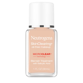 Neutrogena bottle front view showing product and shade Buff 30 benefit coverage