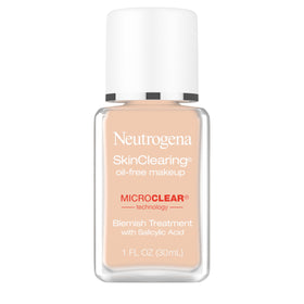 Neutrogena front packaging showing product and shade, clear cosmetic benefit