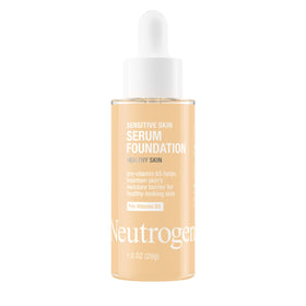Neutrogena bottle front packaging showing shade and clean design benefit