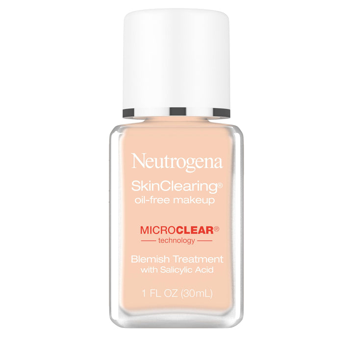 Neutrogena front bottle Medium Beige shows compact acne-fighting foundation