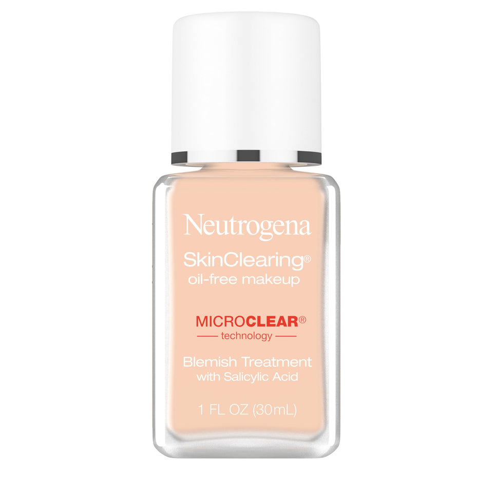 Neutrogena front bottle Medium Beige shows compact acne-fighting foundation