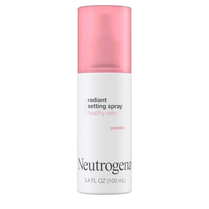Neutrogena front bottle showing sleek design and travel-ready size