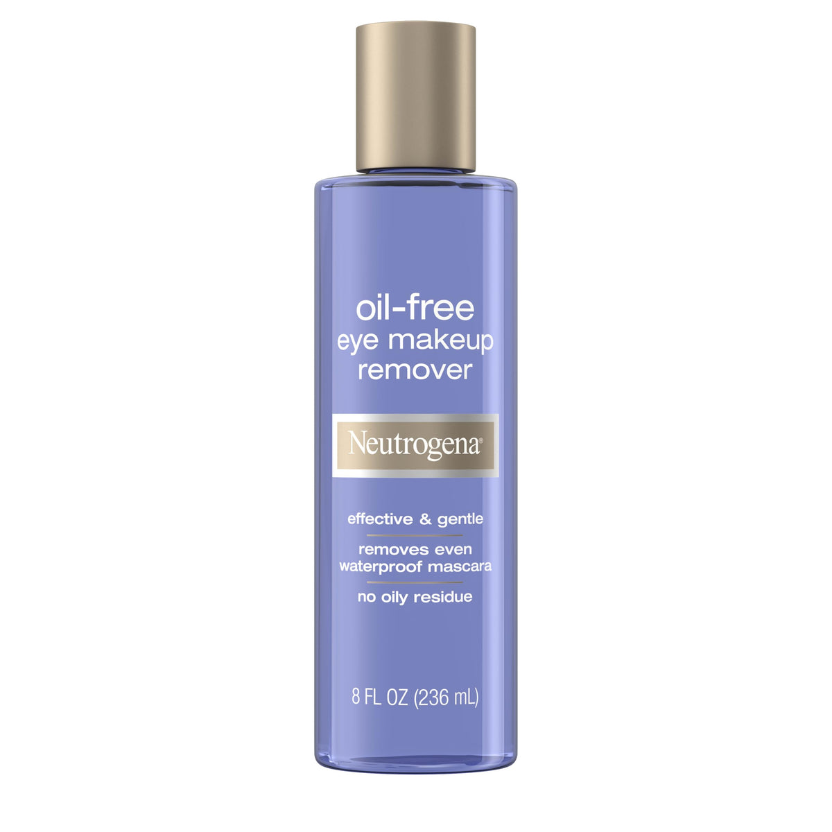 Neutrogena front label showing product name and benefits for easy identification