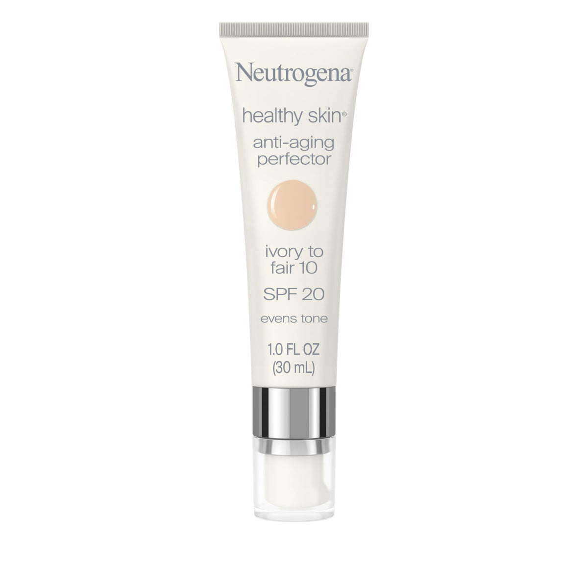 Neutrogena front of tube showing product name and size for easy identification