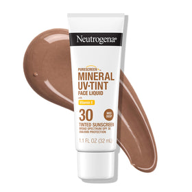 Neutrogena front pack shot showing bottle and SPF 30 protection benefit