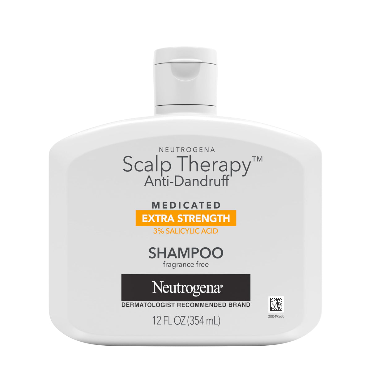 neutrogena front packaging showing 12 fl oz bottle and clear label benefit