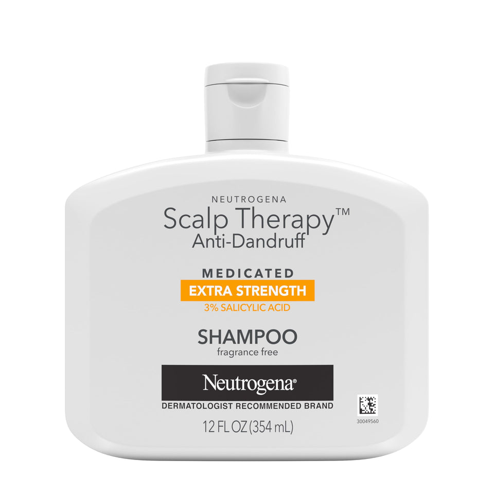 neutrogena front packaging showing 12 fl oz bottle and clear label benefit