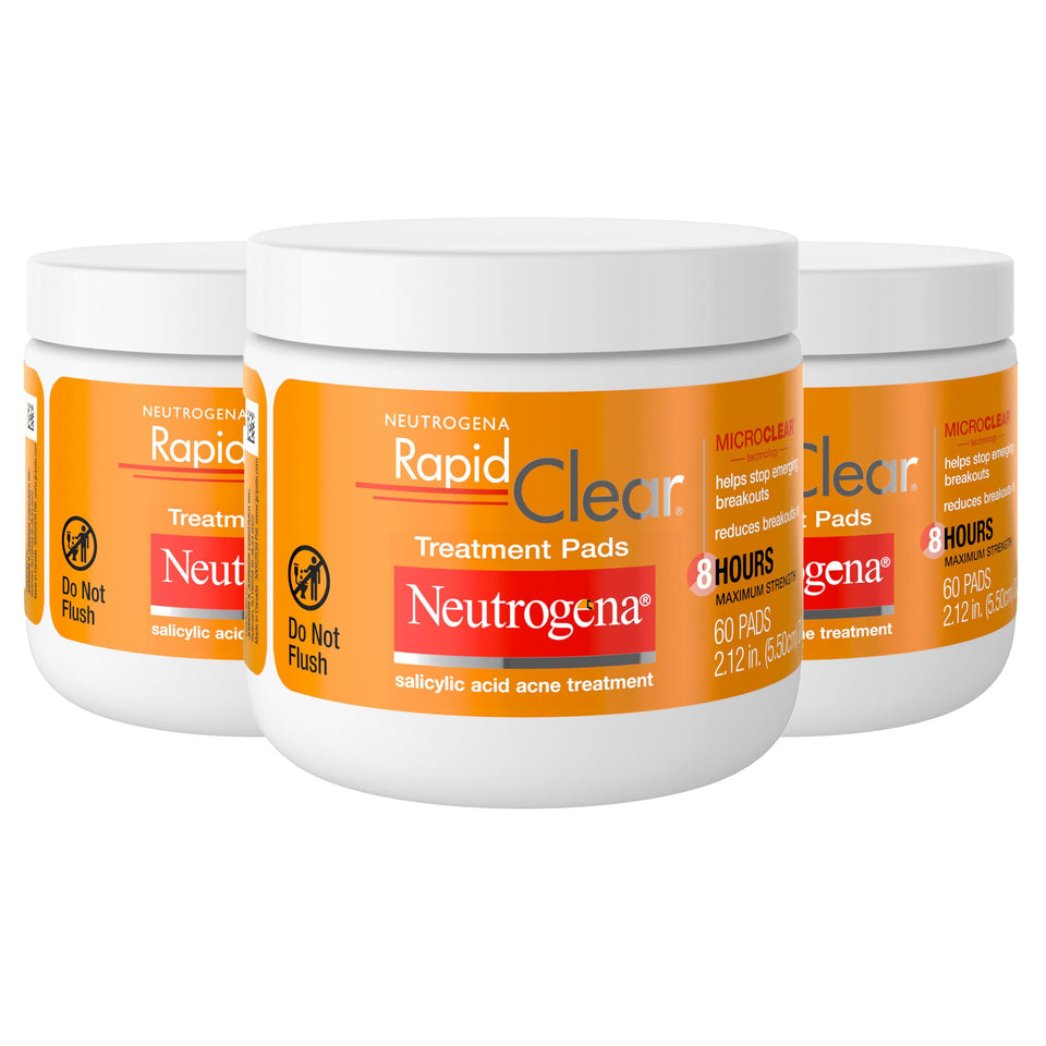 Neutrogena front packaging three-pack showing convenience and value