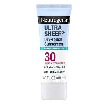 Neutrogena front packaging showing travel-size bottle and SPF benefit