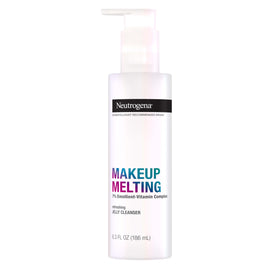 Neutrogena front packaging of jelly cleanser showing bottle and label benefit