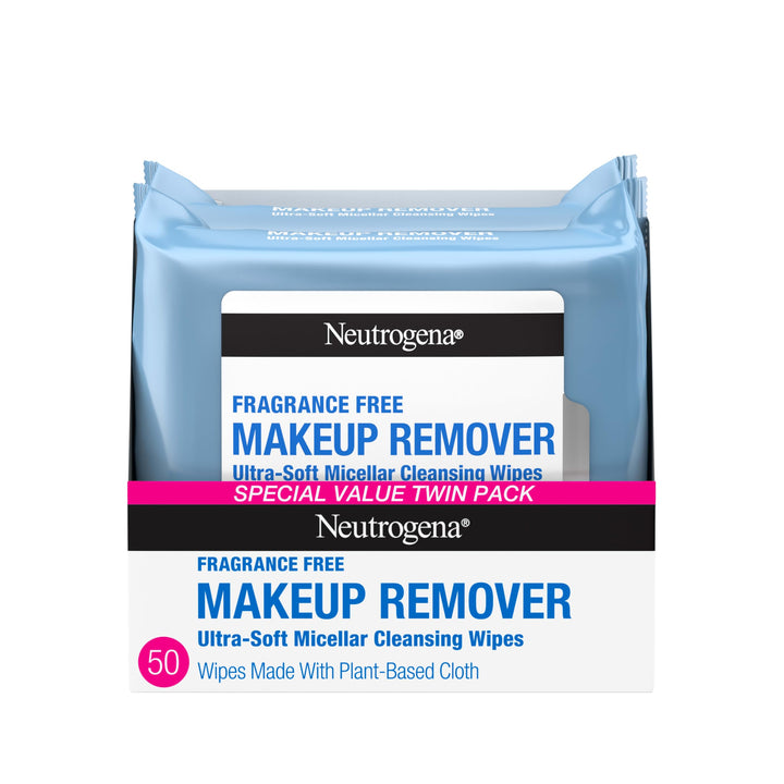 Neutrogena front packaging showing fragrance-free benefits and pack size