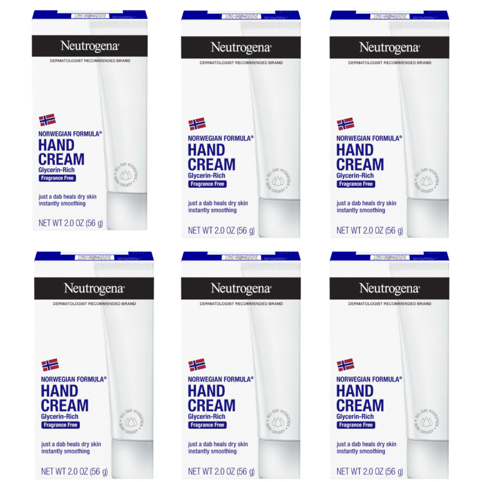 Neutrogena front packaging showing six travel tubes and value convenience