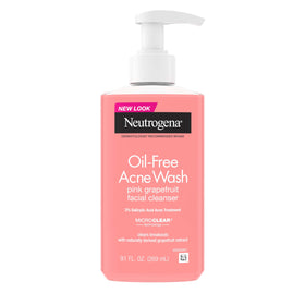 Neutrogena front packaging showing full bottle and branding for quick recognition