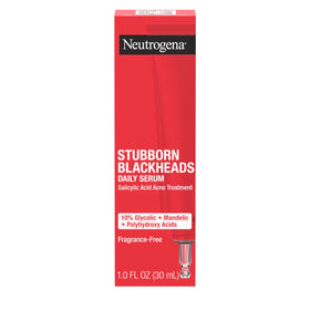 Neutrogena front packaging showing bottle and clear label benefits