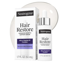 Neutrogena Hair Restore front packaging showing bottle and label for clear identification and confidence